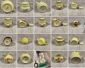 Numerous hall china
