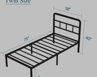Dimensions of bed frame in previous pictures
