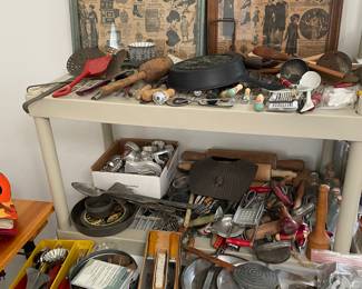 Vintage food utensils. 