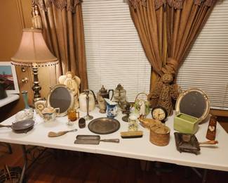 Lots of antique and vintage treasures 