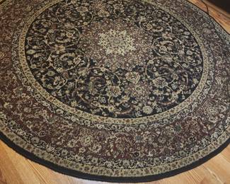 Round rug from Turkey 