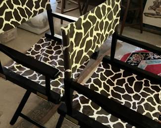 Fold down chairs