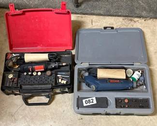 TWO ROTARY TOOLS