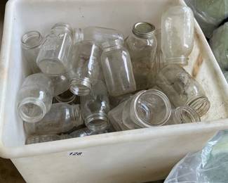 LARGE LOT OF JARS