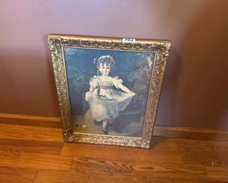 VINTAGE FRAMED PRINT