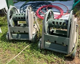 TWO HOSE REELS