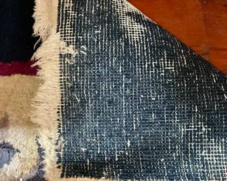 Back of carpet in living room