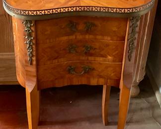 Beautiful inlayed side table