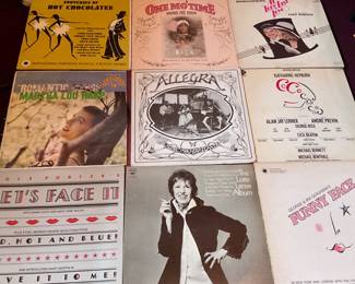 Lots of vintage records