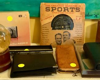 Recordings of greatest sports moments, wallet, nail care