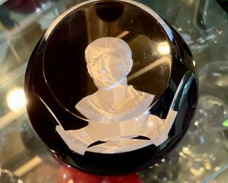 Baccarat paper weight