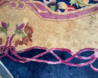 Detail of living room carpet
