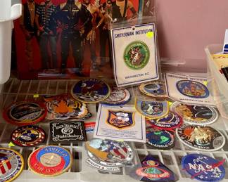 NASA patch collection