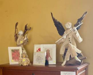 Angel sculptures