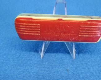 Lot 187. Magnus Harmonica Corp. Junior Magnus Bakelite harmonica