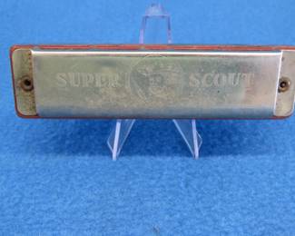 Lot 189. Magnus 10-hole Super Scout harmonica.