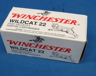 Lot 215. 500 Winchester Wildcat 22 LR rounds