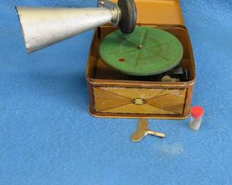 Lot 47. Bing Pigmy phonograph - Germany, works