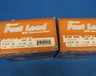 Lot 82. 50 Kent 5-shot, 12-gauge rounds