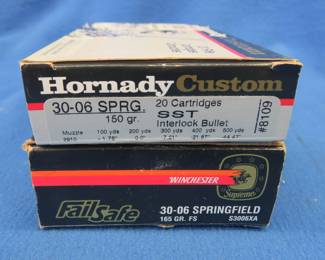 Lot 239. 63 30-06 rounds