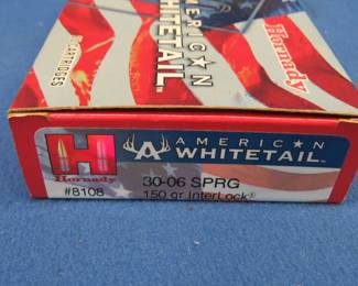 Lot 216. 20 Hornady 30-06 SPRG rounds