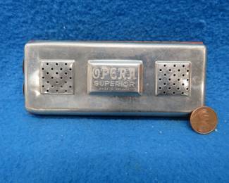 Lot 346. Koestler Opera Superior double-sided tremolo harmonica in the keys of G and C.
