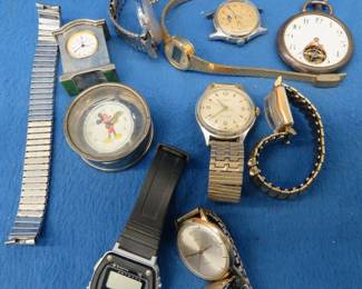 Lot 304. Pocket watches for parts or repair