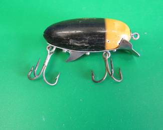 Lot 98. Rare C.A. Clark eye dent 2 1/4" wooden water Scout