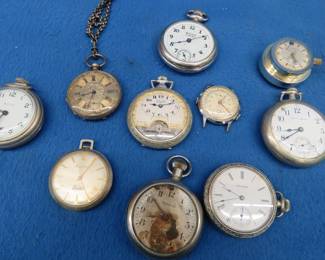 Lot 300. Pocket watches for parts or repair