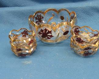 Lot 50. Early American Pressed Berry set