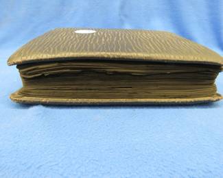 Lot 240. Antique postcard Album with approximately 180+ RPPC and location postcards.