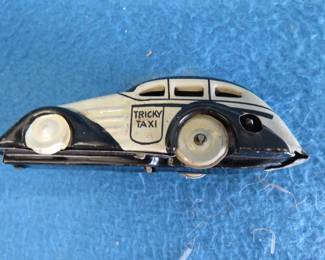Lot 27. Marx Toys Tricky Taxi for parts or repair