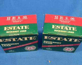 Lot 121. 50 Estate 00-buckshot, 12-gauge rounds