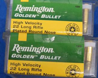 Lot 363. Two boxes of 100 each (200 total) Remington .22 LR rounds