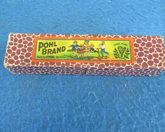 Lot 58. Pohl Brad 12-hole harmonica, 8 reeds, 4 dummy holes. VGC.
