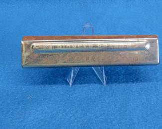 Lot 137. Pioneer Leader harmonica in fair condition.