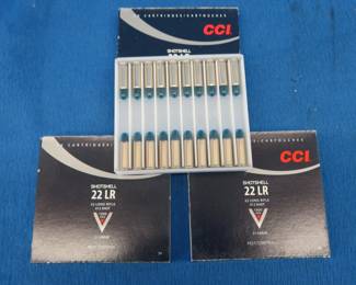 Lot 236. 60 CCI 12-shot, 22 LR rounds