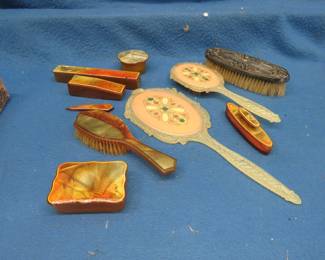 Lot 54. Incomplete dresser sets