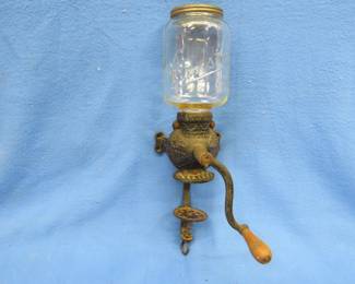 Lot 230. Vintage Crystal No. 3 cast iron coffee grinder