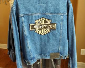 Harley-Davidson Denim Jacket, Women's Large