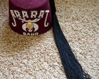 Shriners 'ARABA' Band Fez Hat