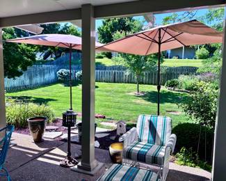 Rectangle Umbrellas with Stands