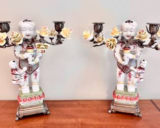Chinese Candelabras 
