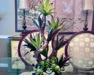 Faux Floral Arrangement