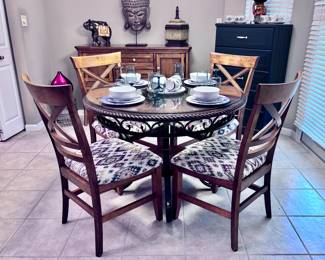 Round Table and Chairs