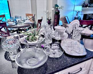 Glassware and Kitchen Items