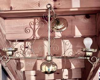 Brass Light Fixture