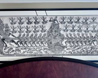 Large Temple Rubbing