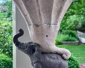 Large Elephant Vase 