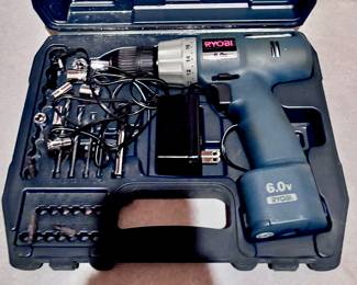 Ryobi Drill with Bits Set
